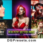 Realistic Vector Painting RVP Photoshop Action Free Preview