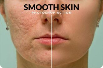 Smooth Skin Retouch Photoshop Action Free Download Preview