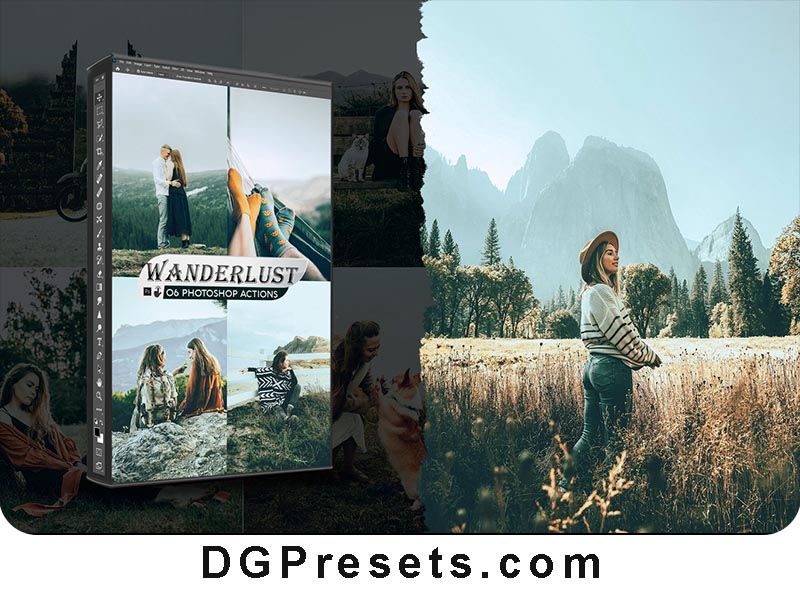 Wanderlust Photoshops Actions Free Download Preview